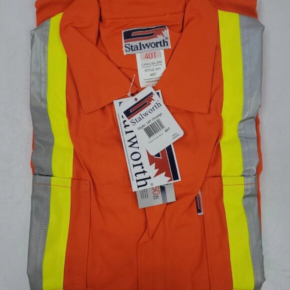 (76174-1 C) Stalworth Work Coveralls - Size 40T - Picture 1 of 4